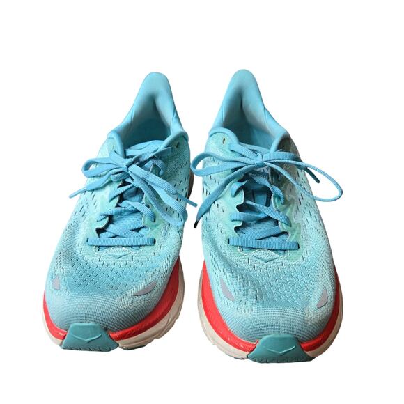 Hoka One One Women's Clifton 8 running shoes size 7.5 B No Insoles - Picture 2 of 9